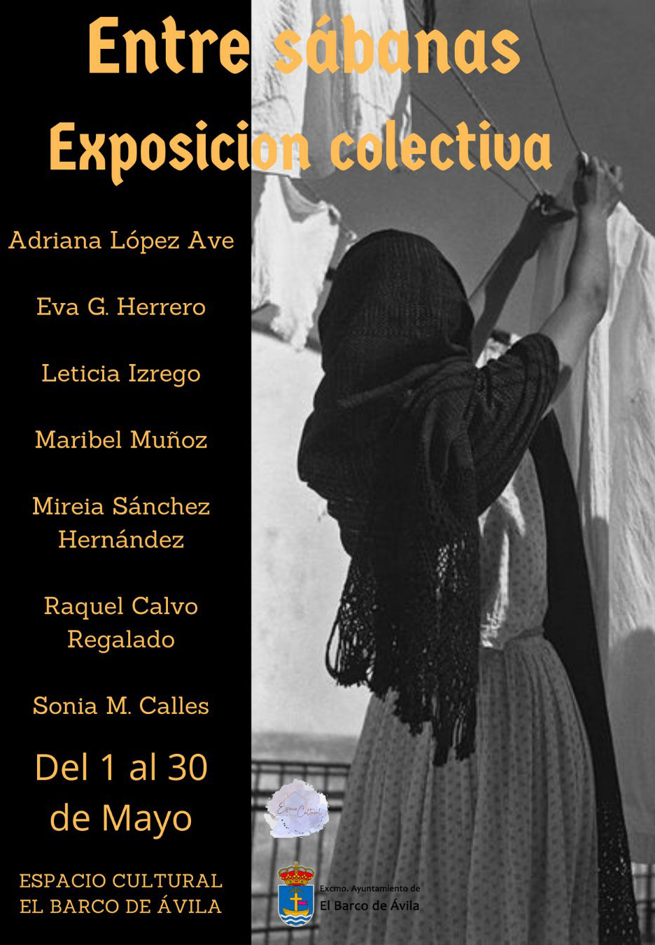 Cartel exposición en Barco de Ávila
